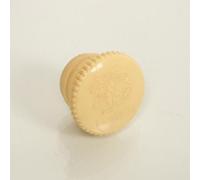 Bouchon De Réservoir D'essence Crème Ø29mm A Pousser Pour Mobylette Peugeot 103