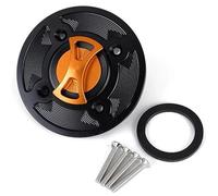 Bouchon De Réservoir D'essence D'huile À Montage Rapide Pour Moto Racing Pour Ducati Pour Panigale V4 S R SP Pour Speciale Corse 2018 2019 2020 2021 QAQMHVCVB(Orange)