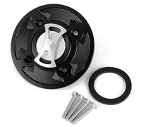Bouchon De Réservoir D'essence D'huile À Montage Rapide Pour Moto Racing Pour Ducati Pour Panigale V4 S R SP Pour Speciale Corse 2018 2019 2020 2021 QAQMHVCVB(Argent)