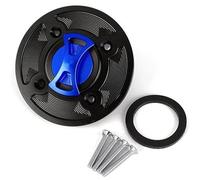 Bouchon De Réservoir D'essence D'huile À Montage Rapide Pour Moto Racing Pour Ducati Pour Panigale V4 S R SP Pour Speciale Corse 2018 2019 2020 2021 QAQMHVCVB(Blue)