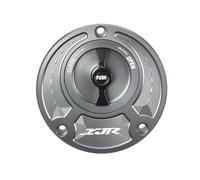 Bouchon De Réservoir D'essence en Aluminium CNC, Accessoires Mo&to sans Clé, 6 Couleurs, pour Yam&aha XJR13000/RACER 2004-2016(Style E)