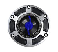 Bouchon De Réservoir D'essence Moto Pour DRAGSTER 125/200/300 2020-2024 Kit Réglage Couvercle Boîte À Air Huile Et Gaz Réservoir Carburant(Blue Type-S)