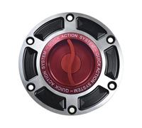 Bouchon De Réservoir D'essence Moto Pour DRAGSTER 125/200/300 2020-2024 Kit Réglage Couvercle Boîte À Air Huile Et Gaz Réservoir Carburant(Full Red Type-S)