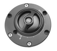 Bouchon De Réservoir D'essence pour Moto pour Triumph pour Daytona 675 R 955i 595 600 650 Bouchon De Ventilation Motocross sans Clé Bouchon d'essence(Black)