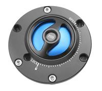 Bouchon De Réservoir D'essence pour Moto pour Triumph pour Daytona 675 R 955i 595 600 650 Bouchon De Ventilation Motocross sans Clé Bouchon d'essence(Blue)