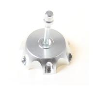 Bouchon de réservoir d'essence pour Moto Tout-Terrain Quad ou VTT CRF50 50 70 90 110 et 125 cm³ (A/Argent)
