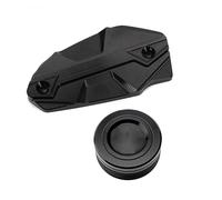 Bouchon de réservoir d'essence pour Moto Vulcan S 650 VN650 Z900 Z650 Z800 Ninja 650 et Versys 650 Bouchon de Remplissage d'huile pour réservoir de Liquide de Frein Avant et arrière (2 pièces/Noir)