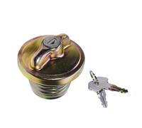 Bouchon de réservoir d'essence verrouillable Compatible avec VW Super Beetle 1971-1979 8115650800 321201551G 90120127100 1132015514 avec 2 clés