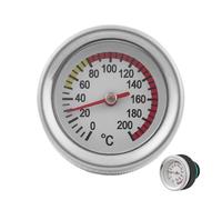 Bouchon De Réservoir D'huile De Moto - Bouchon Fileté En Aluminium, Jauge De De Chaleur Intégrée, Accessoire De Moto Polyvalent | Passagers Quotidiens, Améliorations Du Garage Pour Passio