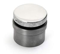 Bouchon de réservoir en aluminium poli de Dock66, aéré pour le soudage.