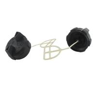 Bouchon de réservoir essence et huile adaptable KOMATSU - ZENOAH pour modèle 6200 - Remplace origine: 3350-34400, 3356-26100