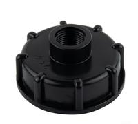Bouchon de réservoir IBC 12 34 avec adaptateur femelle de 2,5 cm, convient pour les robinets à boisseau sphérique DN40/50 et les sorties de vanne papillon (1/2)