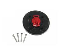 Bouchon De Réservoir Modifié pour Moto pour Z400 pour Ninja 400 250 2018-2020 pour Ninja 650 Z650 Z900 2017-2020 Cache-réservoir Antivol. Bouchon d'essence(Red)