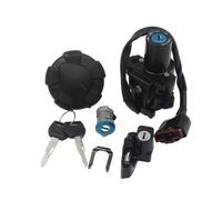 Bouchon De Réservoir Moto Kit Comprenant Contacteur D'allumage Bouchon Réservoir D'essence Housse Selle Serrure Clés Pour Honda Pour CRF300L 2021 2022 2023 2024 2025