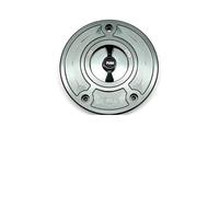 Bouchon De Réservoir Moto Pour Ninja Pour ZX-6R 636 ZX636R 2009-2018 2012 2013 2014 2015 2016 ZX6R Pour ZX 6R Bouchon Réservoir D'essence Sans Clé Pour Moto(Gray and Black)