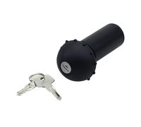 Bouchon de réservoir noir 32 mm verrouillable pour Piaggio Ciao Bravo Si