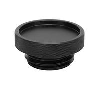 Bouchon de réservoir rond, remplacement en alliage d’aluminium pour Outback XT 2005-2013, anodisé dur noir avec poignée moletée pour une prise en main aisée et une (Noire)