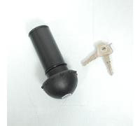 Bouchon De Réservoir Teknix Pour Mobylette Peugeot 50 103 Vogue 30mm Antivol Long À Pousser Neuf
