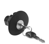 Bouchon de réservoir verrouillable compatible avec Ford pour Fiesta 2011-2017 pour Flex 2009-2017 pour Focus 2012-2017 8U5Z9C268B Bouchon de remplissage de réservoir de carburant Bouchon de réservoir