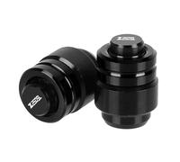 Bouchon de rétroviseur de Moto Compatible avec Z250SL Z250 SL 2014-2023 2022 2021 2020, Bouchon à vis et Capuchon de Tige de Valve de Pneu(Black Valve Caps)