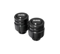 Bouchon de rétroviseur de Moto Compatible avec Z250SL Z250 SL 2014-2023 2022 2021 2020, Bouchon à vis et Capuchon de Tige de Valve de Pneu(Black 10mm)