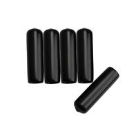 Bouchon de robinet noir, becs en plastique souple, couvercle de robinet de bière for garder le liquide propre 5 pièces/lot