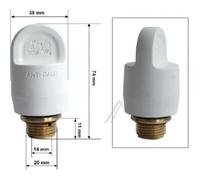 Bouchon de sécurité chaudière CALOR pour fers à repasser - Diamètre intérieur 18.6mm / extérieur 21mm