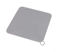 Bouchon de siphon de sol en silicone épais, flexible et résistant aux taches, convient pour salle de bain et évier (gris 20 cm)
