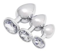 Bouchon De Soins Confortable Blanc Rond Dur Strass Avec Conception Ergonomique Fournissant Un Soutien Confortable Et Un Soulagement De Pression, Cadeau De Couple