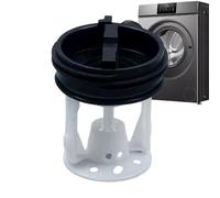 Bouchon de sortie de vidange de machine à laver, couvercle de pompe de drainage de laveuse | Couvercle de joint de pompe de drainage de machine à laver | Pièce de rechange pour linge, filtre à peluche
