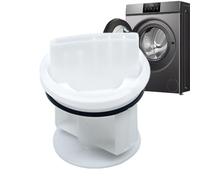 Bouchon de Sortie de Vidange pour Lave-Linge - ABS, Couvercle Universel de Joint de Pompe de Drainage | Pièce de Remplacement du Filtre à Peluches pour Lave-Linge, Filtre Anti-Débris pour Prévenir les