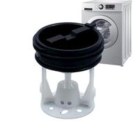 Bouchon de Sortie de Vidange pour Lave-Linge - ABS, Couvercle Universel de Joint de Pompe de Drainage | Pièce de Remplacement du Filtre à Peluches pour Lave-Linge, Filtre Anti-Débris pour Prévenir les