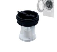 Bouchon de Sortie de Vidange pour Lave-Linge - ABS, Couvercle Universel de Joint de Pompe de Drainage | Pièce de Remplacement du Filtre à Peluches pour Lave-Linge, Filtre Anti-Débris pour Prévenir les