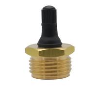 Bouchon de soufflage en laiton facile à utiliser - Adaptateur de ligne d'eau - 44 mm - Pour systèmes de remorque d'hivernage - Bouchons de soufflage en laiton