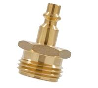 Bouchon de soufflage pour hivernage de camping-car - Adaptateur de soufflage à montage rapide, adaptateur de robinet en laiton pour camping-car, prise à connexion rapide, bouchon de soufflage pour