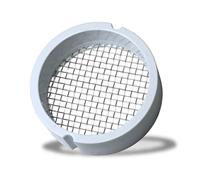 Bouchon de terminaison en PVC - Grille d'aération - Extrémité du tuyau d'échappement circulaire en fil d'acier inoxydable pour la chambre de four et le haut du four, diamètre intérieur 7,6 cm