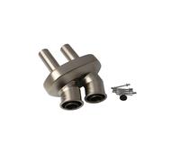 Akrapovic Titanium V-ec259 Muffler End Cap Argenté