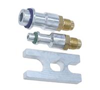 Bouchon de test de fuite pour climatisation de voiture - Connecteur de tuyau de réfrigérant - Haute résistance - Pour atelier automobile