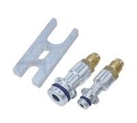 Bouchon de test de fuite pour climatisation de voiture, détection de fuite, connecteur de conduites réfrigérantes - Bouchon de test de tuyau climatique pour mécanicien d'atelier