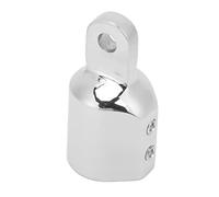 Bouchon de tête d’œil en acier inoxydable pour bimini - Accessoire de fixation de tête externe pour bateaux, kayaks, canoës et auvents - Quincaillerie marine robuste polie, avec (Il s'est levé)
