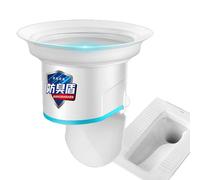 Bouchon de toilette avec contrôle des odeurs, bouchon de désodorisation des toilettes, ouverture/fermeture automatique, couvercle de désodorisation des égouts de salle de bain, bouchon de désodorisati