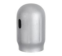 Bouchon de Transport Cylindrique en Acier pour Bouteille de Gaz, Argenté | Protection, Fixation Sûre, Surface Lisse, Usage en Transport et Stockage, pour Oxygène, Co2, Argon