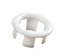 Bouchon de trop-plein de salle de bain - Bouchon de trou d'évier de 2,4 cm | Anneau double couche en métal - Garniture de trop-plein de 22 à 24 mm pour protection contre les fuites et décoration