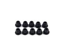 Bouchon de Trou Conique Couvercle d ' étanchéité en Silicone avec Collier à Bride, Paquet de 10 Bouchons à Pression pour Ouvertures inutilisées Bouchon de Trou Conique Couvercle d ' Ouverture de en à