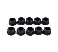 Bouchon de Trou Conique Couvercle d ' étanchéité en Silicone avec Collier à Bride, Paquet de 10 Bouchons à Pression pour Ouvertures inutilisées Bouchon de Trou Conique Couvercle d ' Ouverture de en à