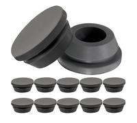 Bouchon de Trou D’évacuation de Climatiseur en Caoutchouc 12pcs | Diamètre 20mm, Installation Facile, Bloque L’ouverture de L’unité, pour Bureau et Maison