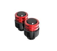 Bouchon de Trou de Rétroviseur Pour KA&WASAKI Z900 2017-2020-2023 Bouchon À Vis Trou De Rétroviseur De Moto(rouge,M10)