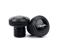Bouchon de Trou de rétroviseur Pour REBEL1100DCT Rebel 500 300 CMX CMX500 1100 Rétroviseurs CNC Pour Motos Bouchons Pour Trous Vis Capuchons Cache-trous Pour(Black-Rebel)