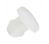 Bouchon de trou en caoutchouc Silicone, Inserts Tube tuyau, bouchon anti-poussière, extrémité d'obturation conique, Type T, d'étanchéité(Clear,3mm)