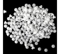 Bouchon de Trou en Plastique 200pcs 5mm Trou de perçage Couvercle de Fixation de Trou Push - in pour Cacher Les vis, Les étagères et Les Meubles de Chambre à Coucher